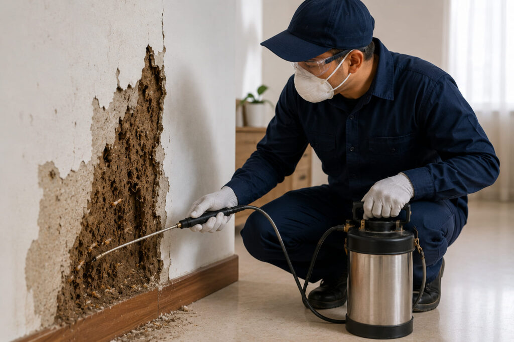 Termite Damage in Walls: Signs, Treatment & Repair Solutions